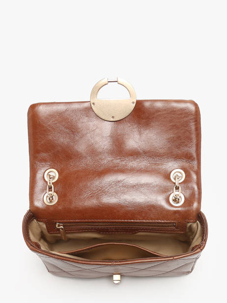 Moyen Sac Moon En Cuir Vanessa bruno Marron moon 84V40533 vue secondaire 3