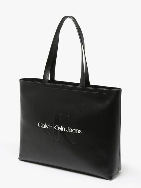 Shopping Bag Sculpted Calvin klein jeans Black sculpted K612222 other view 2