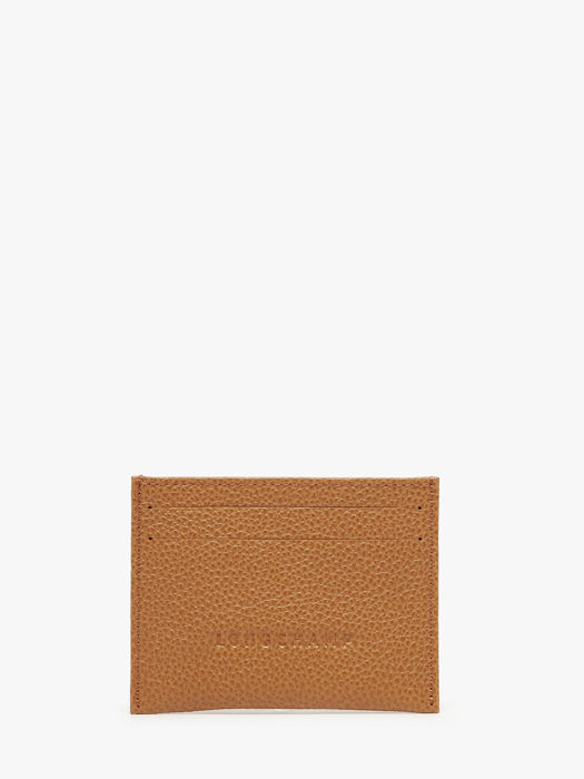 Longchamp Le foulonné Bill case / card case Brown