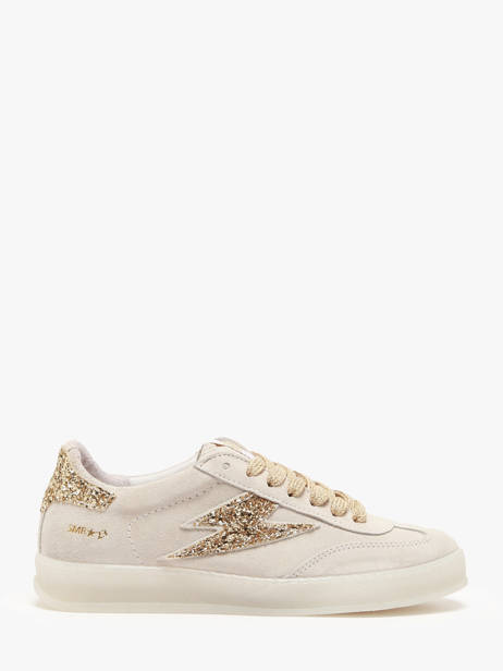 Sneakers En Cuir Semerdjian Beige women RISYB401