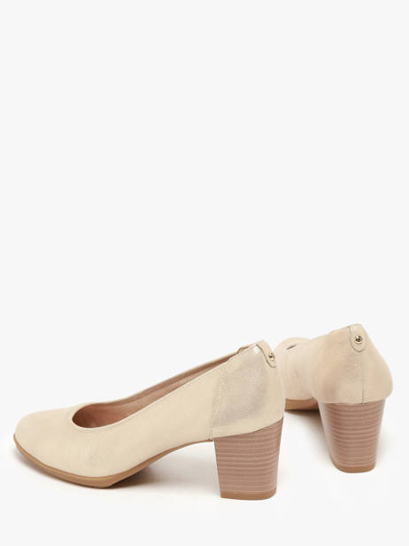 Pumps In Leather Tamaris Beige women 44 other view 3