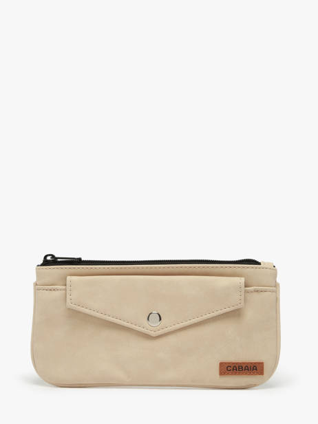 Front Pocket Cabaia Beige crossbody POCKBODL