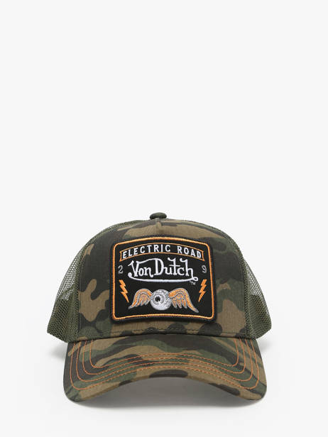 Cap Von dutch Green accessoires CAS1SQUA