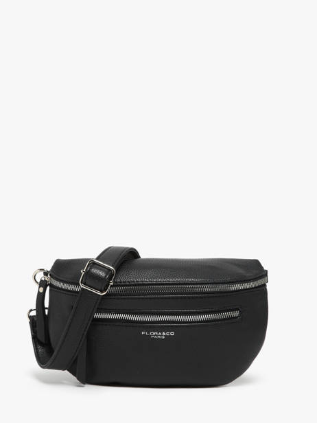 Sac Banane Miniprix Noir grained F8546