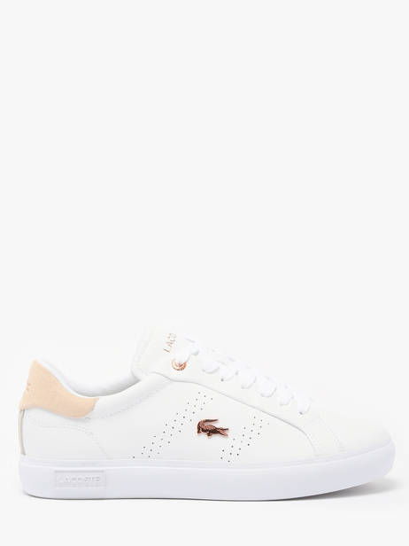 Sneakers In Leather Lacoste Multicolor women 8SFA0003