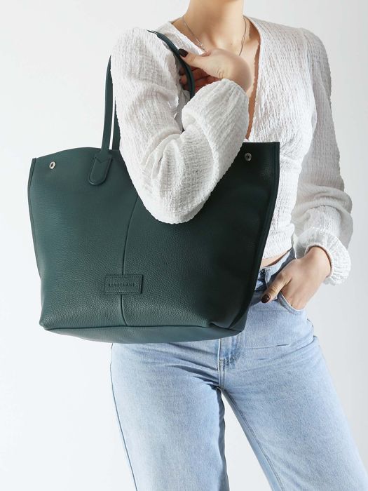 Longchamp Essential cuir Hobo bag Green