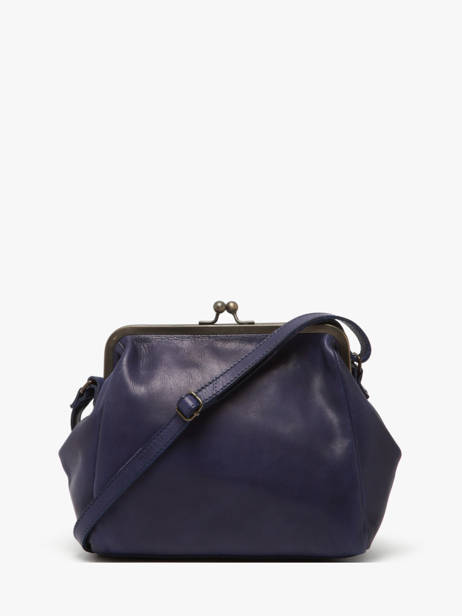 Sac Bandoulière Heritage Cuir Biba Rouge heritage BT22 vue secondaire 4