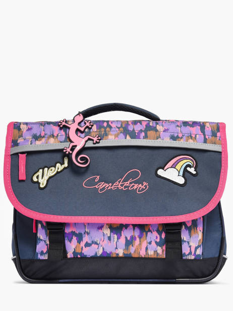 Cartable 2 Compartiments Cameleon Bleu actual PBBACA38