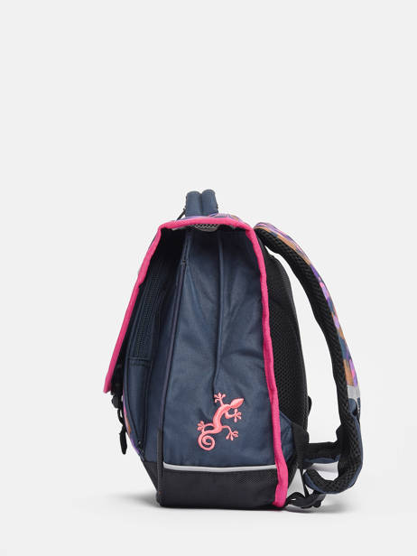Cartable 2 Compartiments Cameleon Bleu actual PBBACA38 vue secondaire 3