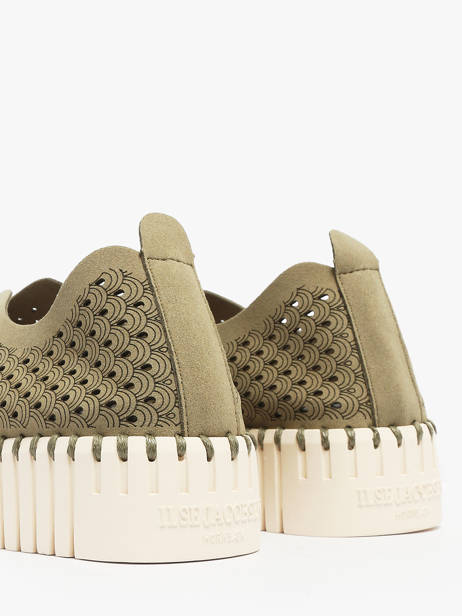 Mocassins Ilse jacobsen Vert accessoires TULI3373 vue secondaire 3