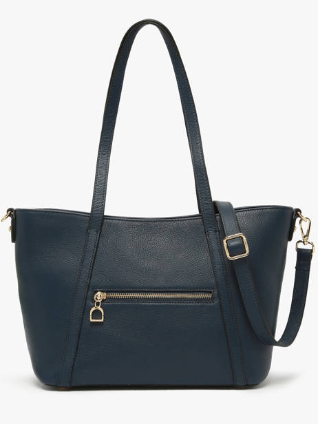 Small Leather Tradition Shoulder Bag Etrier Blue tradition ETRA060S other view 4
