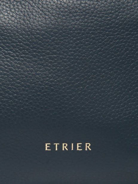 Small Leather Tradition Shoulder Bag Etrier Blue tradition ETRA060S other view 5
