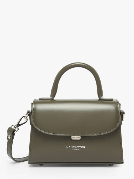 Small Leather Suave Crossbody Bag Lancaster Green suave even 16