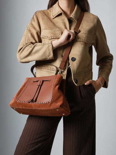 Sac Bandoulière Brumby Etrier Marron brumby EBRU148M vue secondaire 2