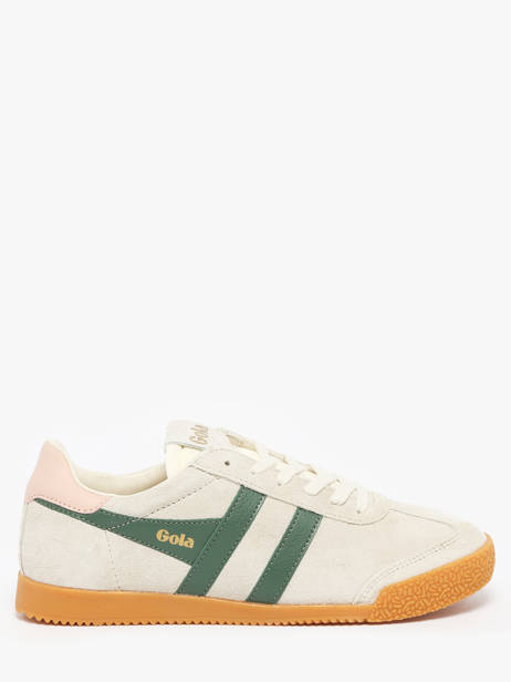 Sneakers Elan En Cuir Gola Beige accessoires CLB538