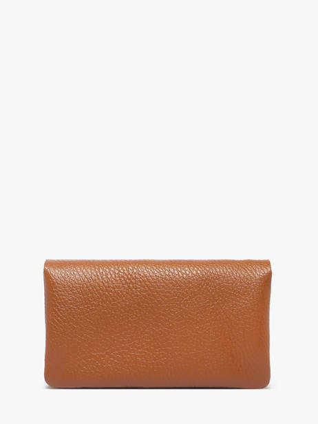 Coin Purse Leather Milano Brown caviar CA23113 other view 2
