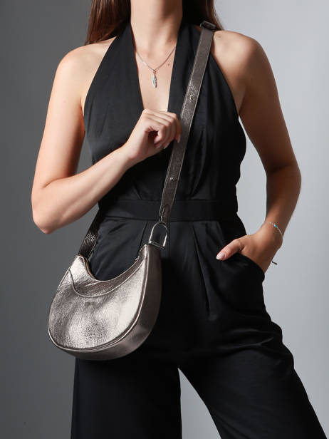 Sac Porté épaule Jolly Cuir Etrier Marron jolly EJOL147S vue secondaire 2