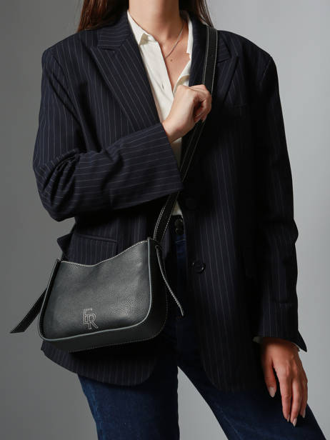 Crossbody Bag Foudre Etrier Black foudre EFOD089M other view 1