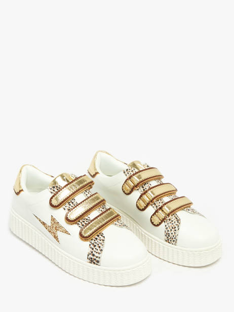 Sneakers Xenia Vanessa wu Or accessoires BK2803OR vue secondaire 1