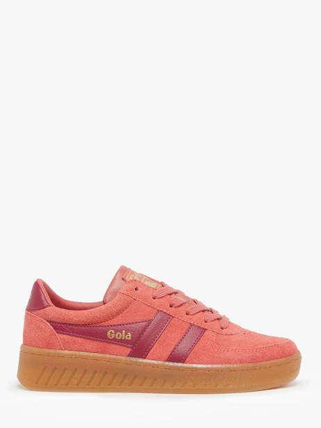 Sneakers Grandslam En Cuir Gola Rouge accessoires CLA589