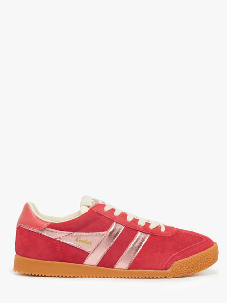 Sneakers Elan Glitz En Cuir Gola Rouge accessoires CLB790