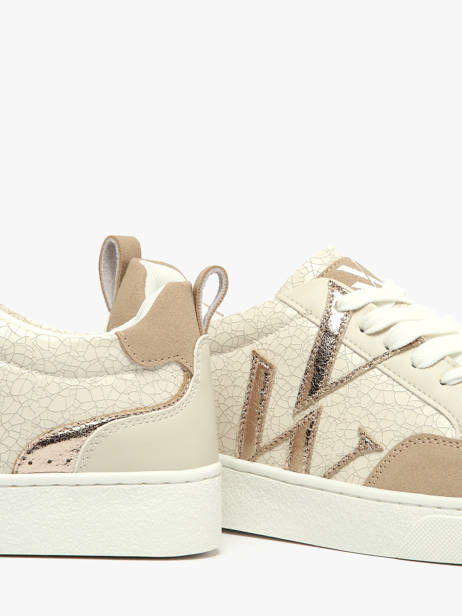 Sneakers Joyce Vanessa wu Beige accessoires BK2555BG vue secondaire 2