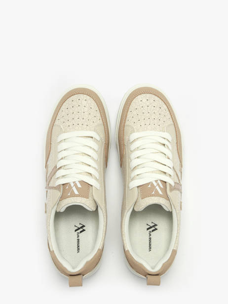 Sneakers Joyce Vanessa wu Beige accessoires BK2555BG vue secondaire 3