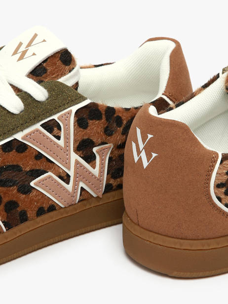 Sneakers Suzanne Vanessa wu Marron accessoires BK2806NR vue secondaire 2