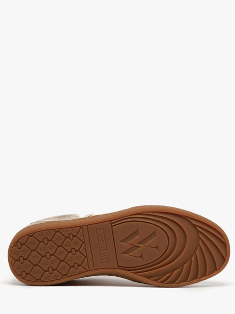 Sneakers Sarah Vanessa wu Or accessoires BK2805OR vue secondaire 4