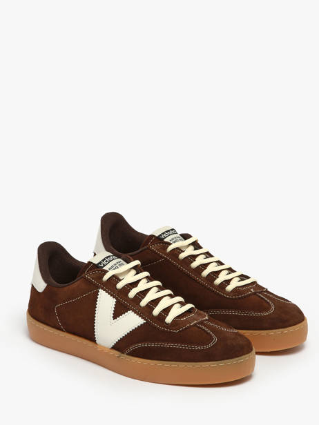 Sneakers Berlin En Cuir Victoria Marron accessoires 1126218 vue secondaire 1