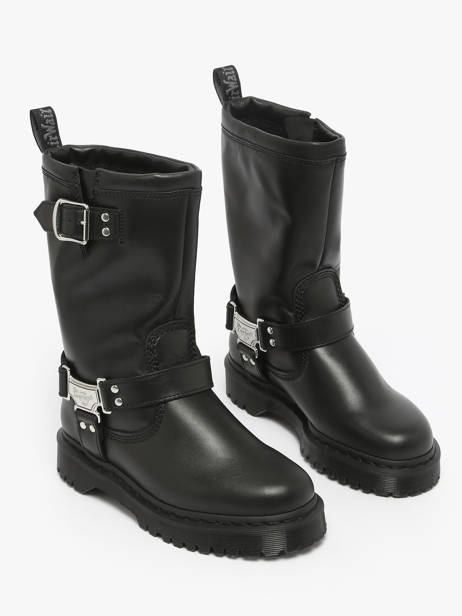 Bottes Anistone En Cuir Dr martens Noir accessoires 32199001 vue secondaire 1