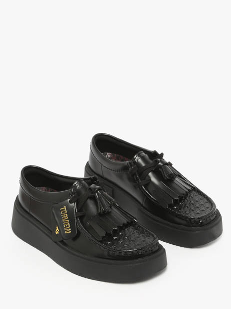 Chaussures Derbies Torview En Cuir Clarks Noir accessoires 26184943 vue secondaire 1