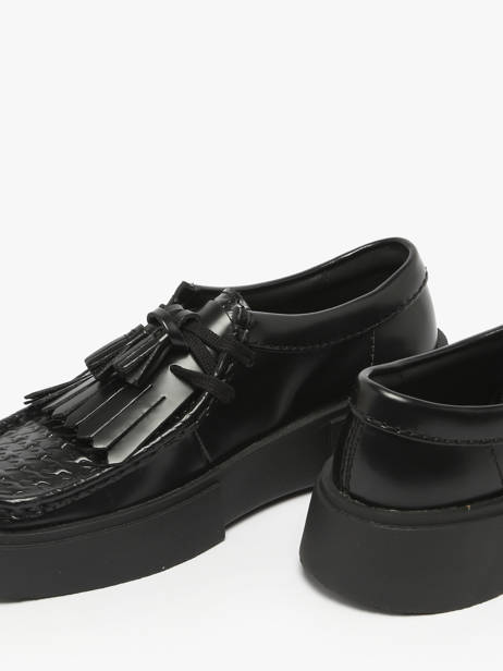 Chaussures Derbies Torview En Cuir Clarks Noir accessoires 26184943 vue secondaire 2