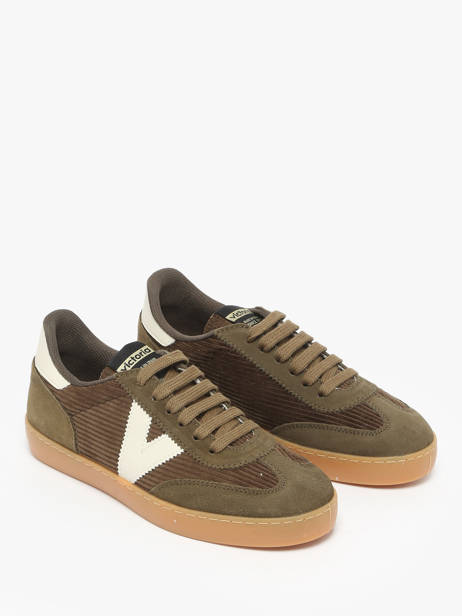 Sneakers Berlin En Cuir Victoria Vert accessoires 1126220 vue secondaire 1