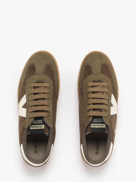 Sneakers Berlin En Cuir Victoria Vert accessoires 1126220 vue secondaire 3