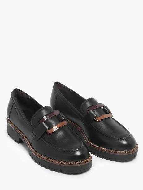 Mocassins En Cuir Tamaris Noir accessoires 43 vue secondaire 1
