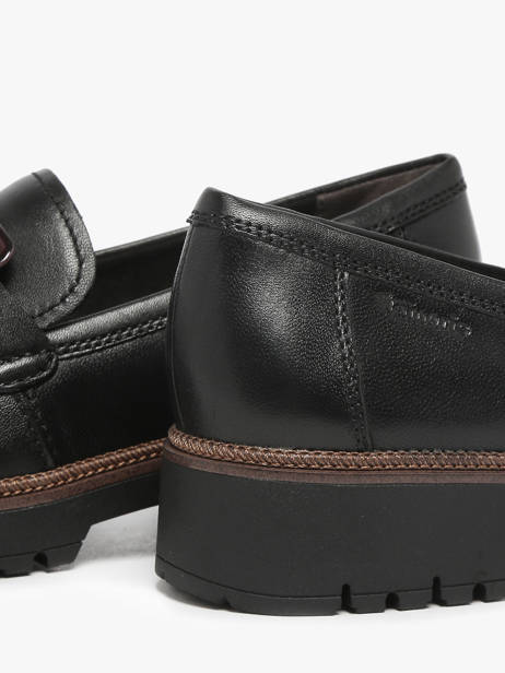 Mocassins En Cuir Tamaris Noir accessoires 43 vue secondaire 2