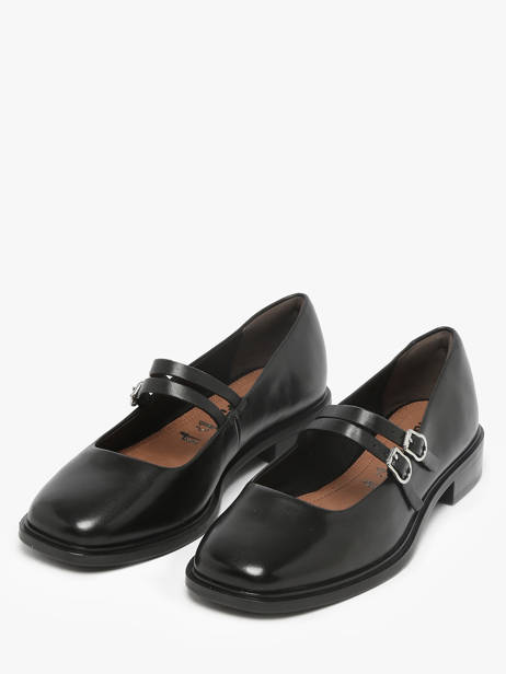 Ballerines Avec Brides En Cuir Tamaris Noir accessoires 45 vue secondaire 2