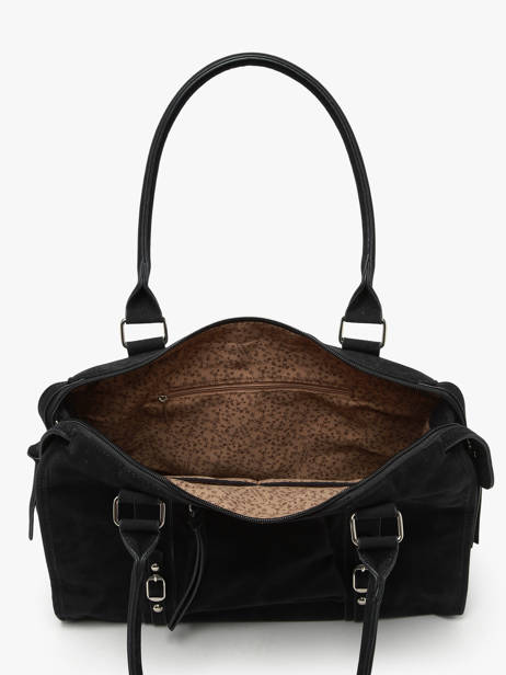 Sac Porté épaule Velvet Miniprix Noir velvet F7509 vue secondaire 2