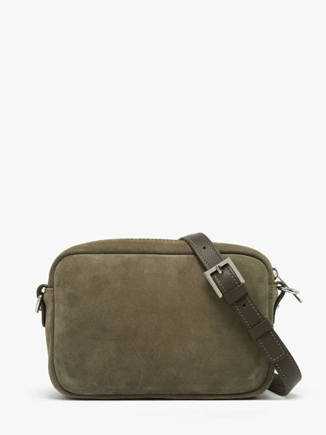 Sac Bandoulière Suede Cuir Lancaster Vert suede 65 vue secondaire 4
