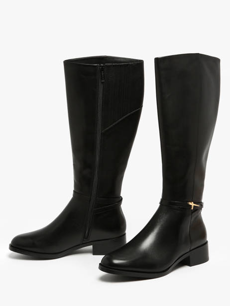 Bottes Cavalières En Cuir Tamaris Noir accessoires 43 vue secondaire 4