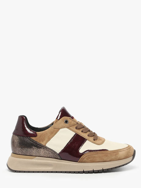 Sneakers En Cuir Gabor Marron accessoires 20