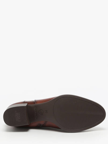 Bottines à Talon En Cuir Tamaris Marron accessoires 45 vue secondaire 5