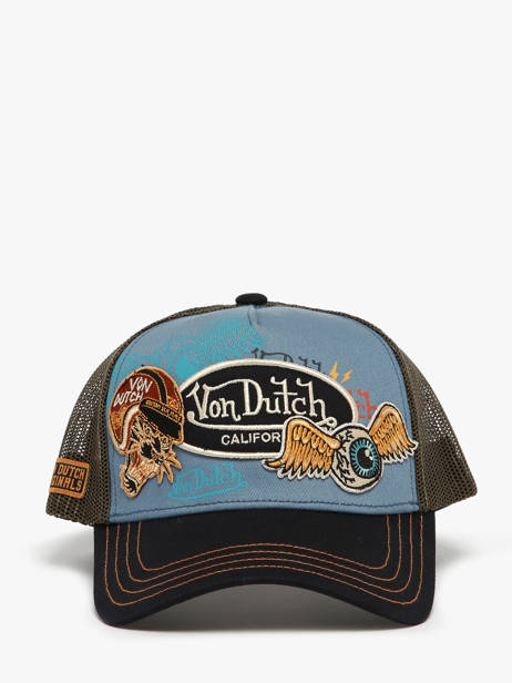 Casquette Von dutch Bleu accessoires PATCHES