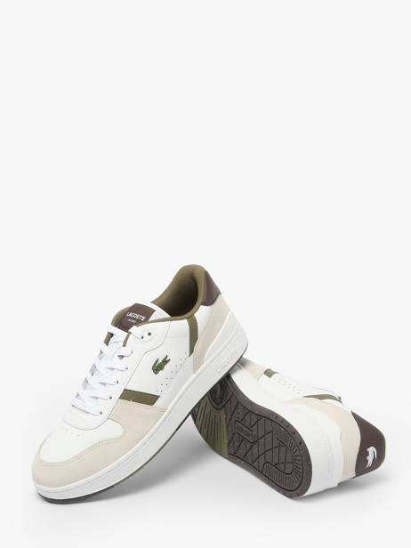 Sneakers En Cuir Lacoste Blanc men SMA0182 vue secondaire 2