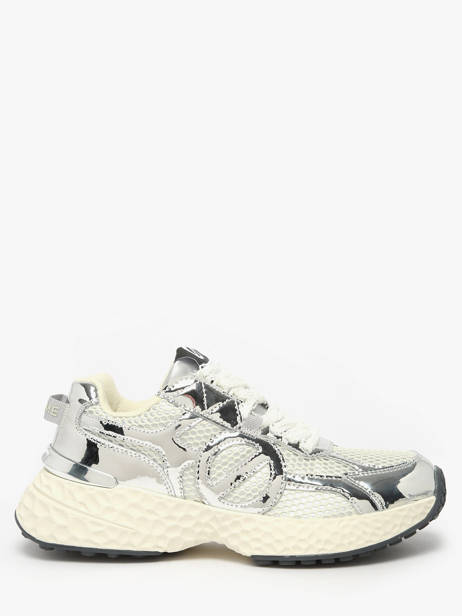 Sneakers En Cuir No name Argent women CRDD04AL