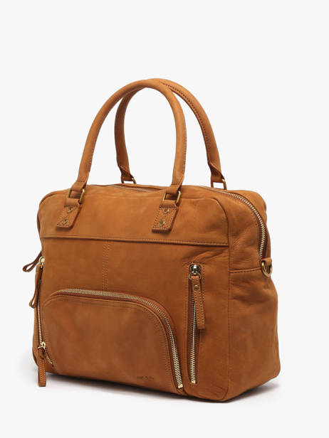 Sac Macy Cuir Nat et nin Marron vintage MACY vue secondaire 2