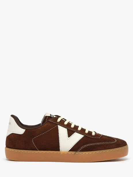 Sneakers Berlin En Cuir Victoria Marron women 1126218