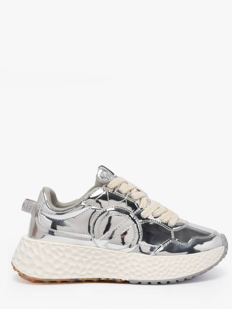 Sneakers Carter Jogger En Cuir No name Argent women VEMI01AL