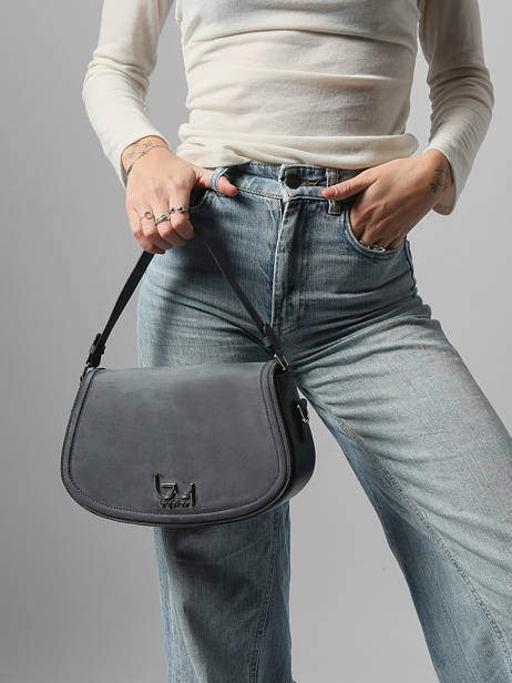 Sac Bandoulière Karola By byblos Gris karola BS71B01 vue secondaire 1